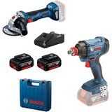 Bosch Akumulatorski set GDX 180-Li + GWS 180-Li, 18V, 2x4,0 Ah, 0615990N1U | ePonuda.com
