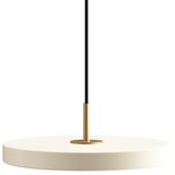 UMAGE Kremno bela LED zatemnitvena viseča svetilka s kovinskim senčnikom ø 31 cm Asteria Plus Mini – Cene