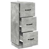 Ormar s ladicama Betonska siva 33 x 34,5 x 87 cm | shoptok.hr