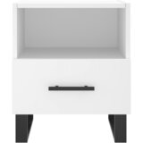  Noćni ormarići 2 kom bijeli 40x35x47,5 cm od konstruiranog drva | shoptok.hr