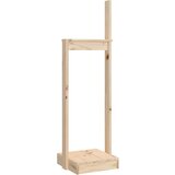 vidaXL Držalo za polena 33,5x30x110 cm trdna borovina, (21036162) | Shoptok.si