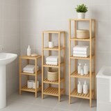 Bonami Essentials Bambusova kopalniška polica v naravni barvi 37x110 cm Skaren – | Shoptok.si