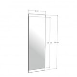 Hanah home ogledalo crno | Eponuda.ba