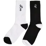 MT Accessoires Zodiac Socks 2-Pack black/white leo