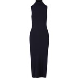 Urban Classics Women's knitted dress Turtleneck black | shoptok.hr
