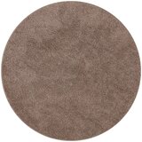 vidaXL Shaggy preproga z lateksom rjava ø120 cm, (22014966) | Shoptok.si