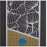 WALLXPERT zidna dekoracija ginkgo rattan metal wall art APT511YB | ePonuda.com