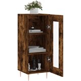  Komoda boja dimljenog hrasta 34,5x34x90 cm konstruirano drvo | Eponuda.ba