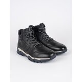 Shelvt Men's black lace-up ankle boots | Shoptok.si
