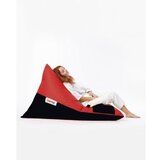 Atelier Del Sofa lazy bag Pyramid Large Double Color Bed Pouf Red | ePonuda.com
