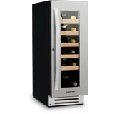 Klarstein Vinovilla Smart, vinska omara, hladilnik, 50 l/20 steklenic, steklena vrata, nerjaveče jeklo