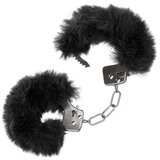SuperLove Dominance Furry Cuffs Black Cene