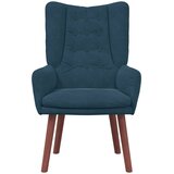  Fotelja Plava 63 x 67 x 94 cm Baršun | shoptok.hr