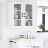 Stenska kuhinjska omarica s polico 2 pcs Bela 40 x 31 x 80 cm | Shoptok.si