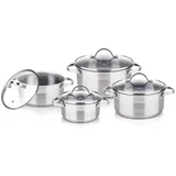 Set lonaca LTSSSET8 SS 8PCS
