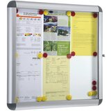 SMIT VISUAL Vitrina RONDO, zunanja višina 1000 mm, za 9 x DIN A4 | Shoptok.si