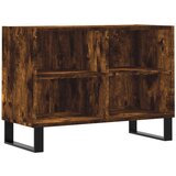 The Living Store TV omarica dimljen hrast 69,5x30x50 cm inženirski les - TV Omarica, (21624861) | Shoptok.si