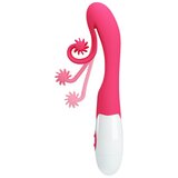 Romance Vibrator & Snail Clitoris Stimulator Pink | Shoptok.si