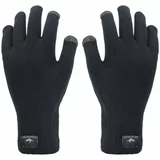 Sealskinz Waterproof All Weather Ultra Grip Knitted Gloves Black S