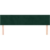  Uzglavlja tamnozelena 160x5x78/88 cm baršunasta | Eponuda.ba