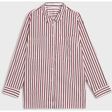 Sinsay Prugasta košulja od pamuka PLUS SIZE | shoptok.hr