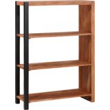 vidaXL Police za knjige Smeđa, Crna 80 x 30 x 110 cm | shoptok.hr