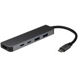 InterTech Argus H-469-01 5in1 Adapter USB Type-C 5in 1 | Eponuda.ba