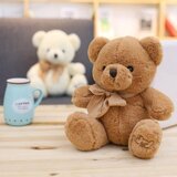 Plišana igračka Medo sa smeđom leptir mašnom 40cm - smeđi | shoptok.hr