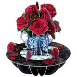 Santoro Pirouettes - Čestitka 3D - Pirouettes, Roses | Eponuda.com