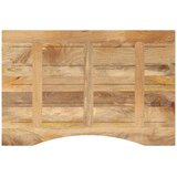  Ploča za radni stol zaobljena 80x60x2,5 cm od drva manga | Eponuda.com