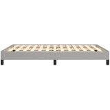  Okvir za krevet bez madraca svjetlosivi 140x200 cm od tkanine | shoptok.hr