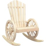  Stolice za ljuljanje Adirondack 2 kom od masivne jelovine | shoptok.hr