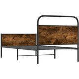  Okvir kreveta bez madraca boja hrasta sonome 100x190 cm drveni | shoptok.hr