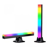  LED Lampa RGB sa daljinskim i punjacem -2 komada crna | Eponuda.com