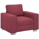 Fotelja u vinskoj crvenoj boji 59 cm tkanina | shoptok.hr