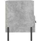 vidaXL Nočna omarica 2 kosa betonsko siva 40x35x47,5 cm inženirski les | Shoptok.si