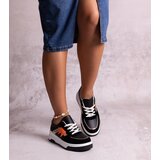 Gemre Black sneakers with eco suede insert Kollins | Shoptok.si