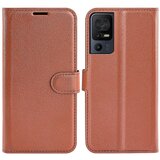 INORCO Za TCL 40 SE Litchi tekstura PU usnjena denarnica funkcija lupine za telefon pokrov stojalo za telefon, (22032909) Cene