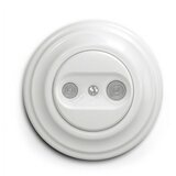  Kliklap - Retro pretplatnička utičnica TV+R (prolazna) sa snežno-belim okvirom | Eponuda.com