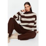 Trendyol Brown, Wide fit Knitwear Top and Bottom Set | Shoptok.si