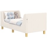  Okvir kreveta za malu djecu s naslonom Krem 70 x 140 cm Bouclé | shoptok.hr