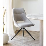 House Nordic Bež oblazinjen jedilni stol Dokka – | Shoptok.si