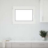  Okno za klet RISOR 80 x 50 cm PVC in steklo Bela, (5000215253) Cene