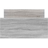  Okvir kreveta s uzglavljem Siva Sonoma 80 x 200 cm | Shoptok.si