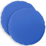  Jastuk s jastukom HEERLEN 2 kom. Kraljevsko plava Poliester - Kraljevski plava Ø 40 cm 2 | shoptok.hr