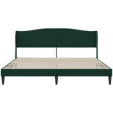  Krevetna konstrukcija Tamnozelena 180 x 200 cm Baršun | shoptok.hr