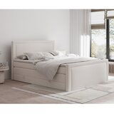 Maison de Rêve Bež boxspring krevet s prostorom za odlaganje 140x200 cm Lavenda – | shoptok.hr