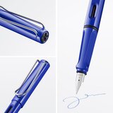 Nalivpero Lamy Safari Blue (0.6) plavi ispis M 014 T10 4000145 | shoptok.hr