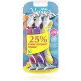 Gillette Venus 3 Plus britvica za jednokratnu uporabu 6 kom | shoptok.hr