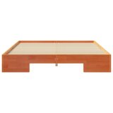  Krevet s daskama s pohranom Smeđa 150 x 200 cm Masivna borovina | shoptok.hr